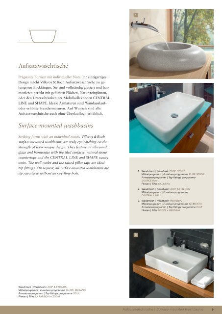 Built-in washbasins - eBuild