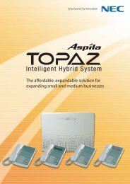 Aspila Topaz Product Brochure