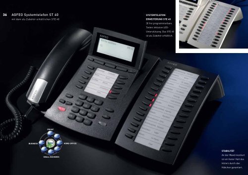 36 AGFEO Systemtelefon ST 40