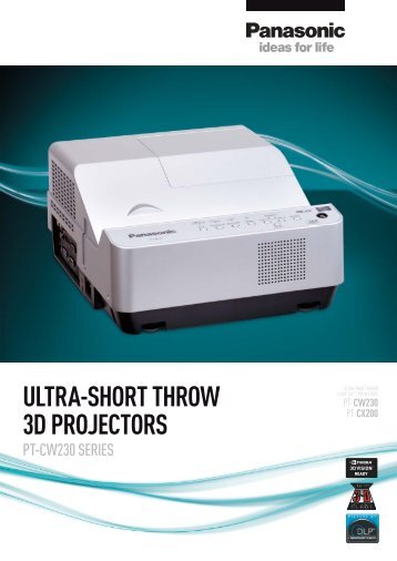 Short Throw 3D Projector Brochure_EN.pdf - Panasonic Business