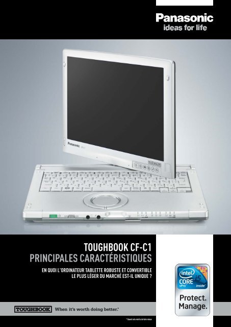 toughbook cf-c1. - Panasonic