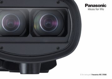 3D film making with Panasonics HDC-Z10000 - Panasonic Business