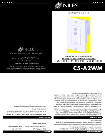 DS00576A-3 C5-A2WM.indd - Niles Audio