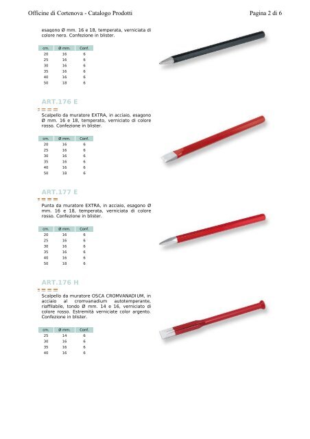 Officine di Cortenova - Catalogo Prodotti - skip5