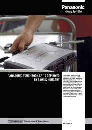 panasonic toughbook cf-19 deployed by e.on is hungary