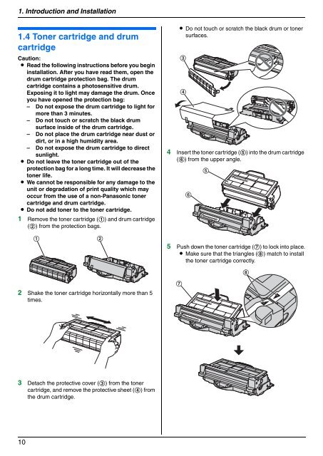 Operating Instructions - Panasonic Business