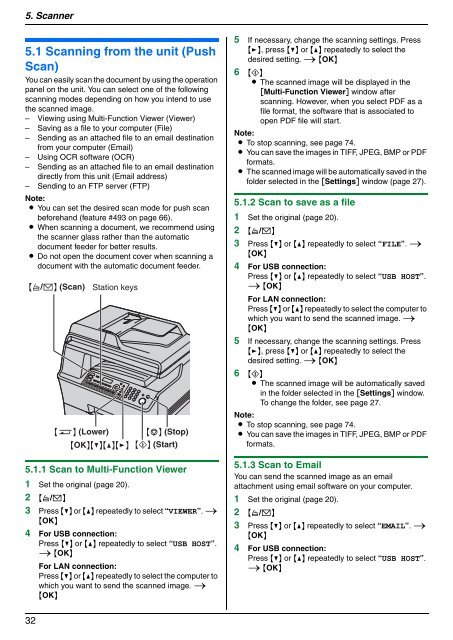 Operating Instructions - Panasonic Business