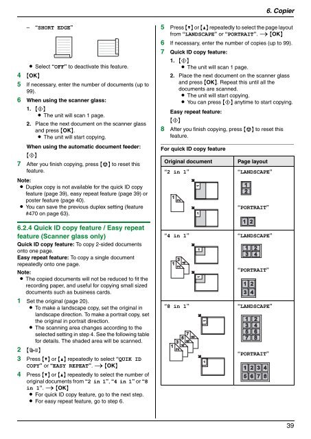 Operating Instructions - Panasonic Business