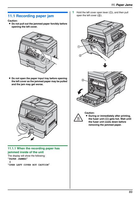 Operating Instructions - Panasonic Business