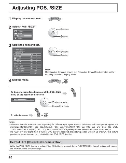 Operating Instructions - Panasonic Business