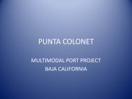 Punta Colonet: Multimodal Project in Baja California