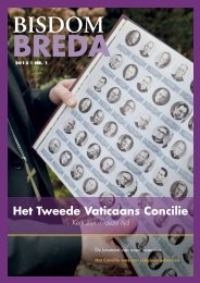 Het Tweede Vaticaans Concilie: Kerk zijn in deze tijd - Bisdom Breda