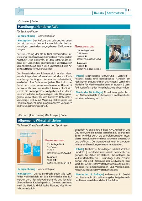 Merkur Verlag Programm 2012