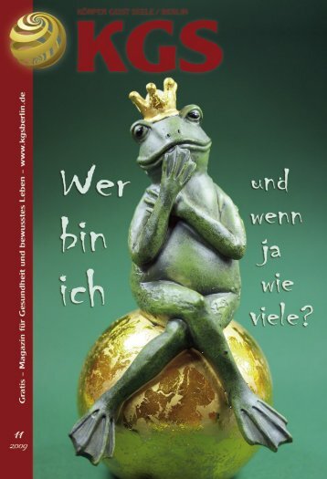 Ich - habe die Wahl - Veranstaltungskalender für Körper Geist und ...