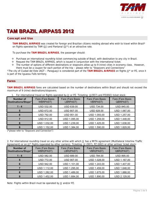 BRAZIL AIRPASS - e-Travel