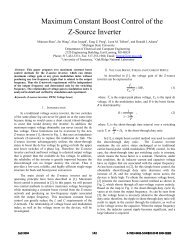 Maximum Constant Boost Control of the Z-Source Inverter