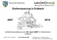 DE Auftaktveranstaltung Erdbach 18.06.2007 - Erdbach.eu