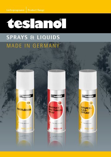 download teslanol Katalog - Wentronic