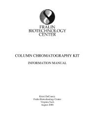 COLUMN CHROMATOGRAPHY KIT - Chemistry Teaching Resources