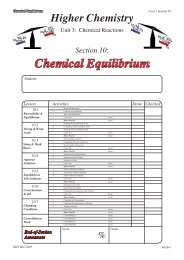 Chemical Equilibrium - Chemistry Teaching Resources