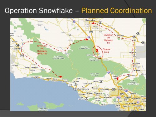 Caltrans TMC Coordination.