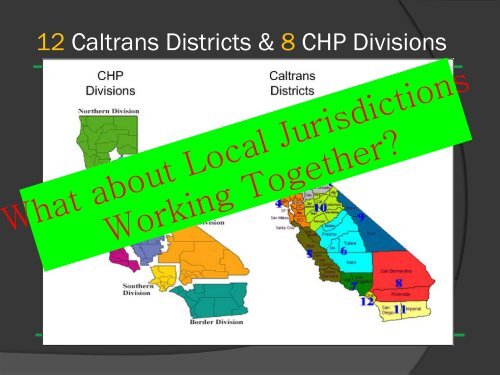 Caltrans TMC Coordination.