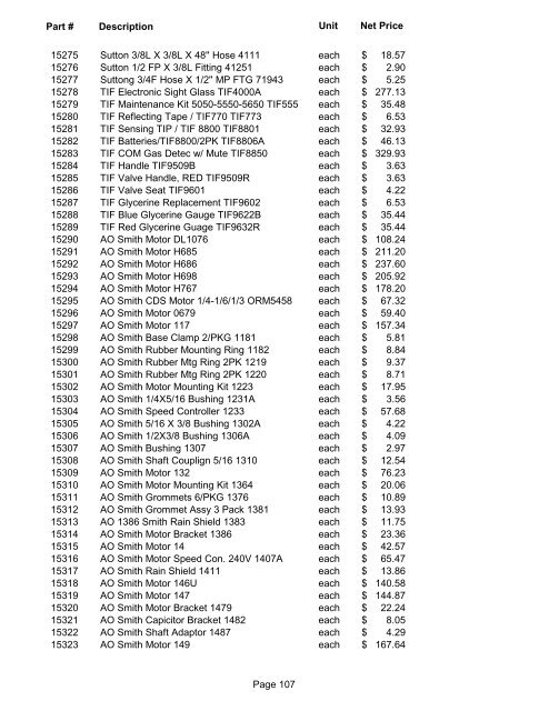 Current Contract Price List - State of Ohio