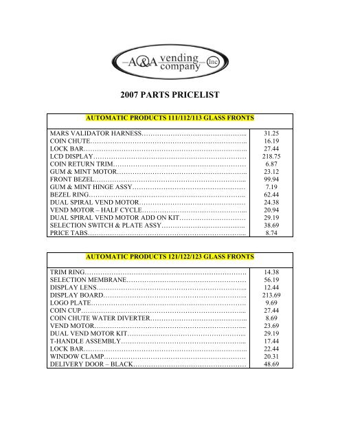 lcd panel parts diagram pricelist