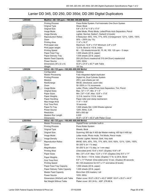 Ricoh, Savin - State of Ohio