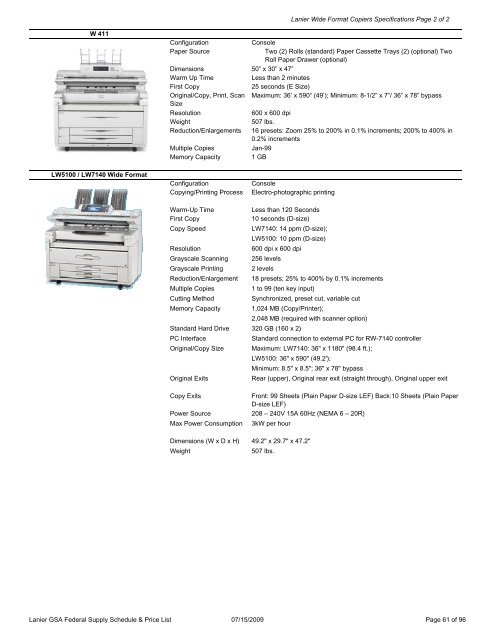 Ricoh, Savin - State of Ohio