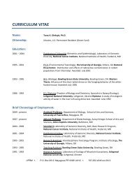 Curriculum Vitae - UPRM