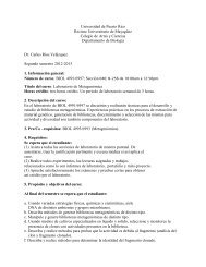 BIOL 4991 - Biología - UPRM