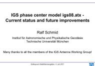 Current status & future improvements - IGS Analysis Center ...