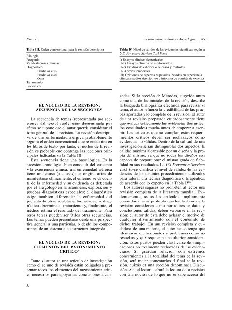 El artículo de revisión en Alergología - Alergología e Inmunología ...