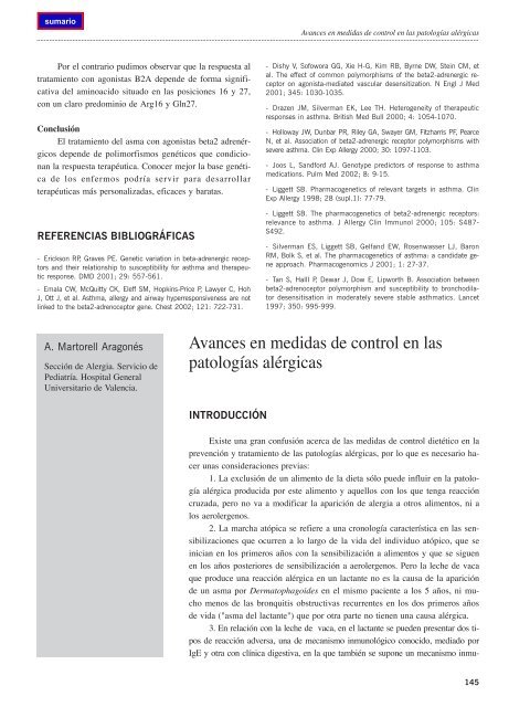 4ª PONENCIA - Alergología e Inmunología Clínica - Sociedad ...