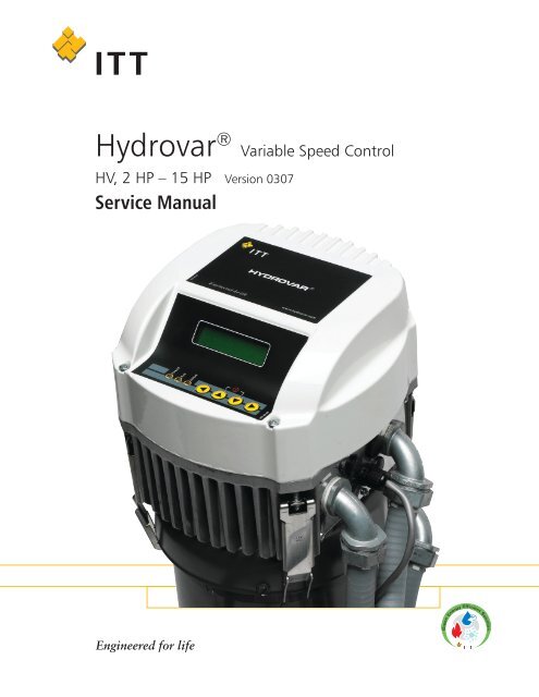 Hydrovar Pump Controller Service Manual