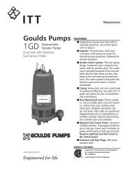 Goulds Pumps