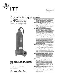 Goulds Pumps