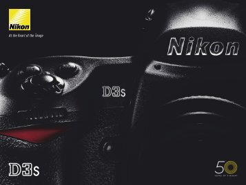 Nikon D3S Prospekt - GraphicArt