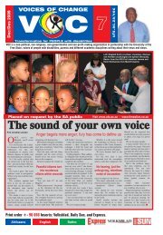 Voice of Change Nr 7 - University of the Free State