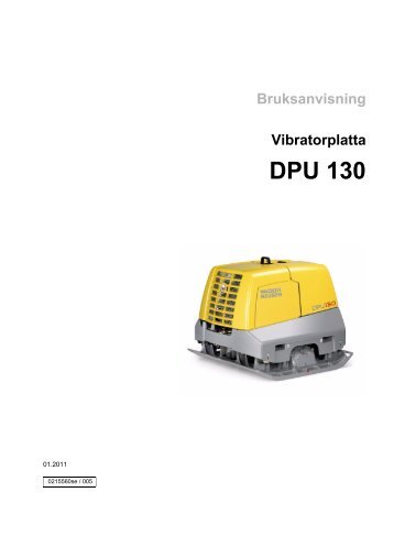 DPU 130 - Wacker Neuson