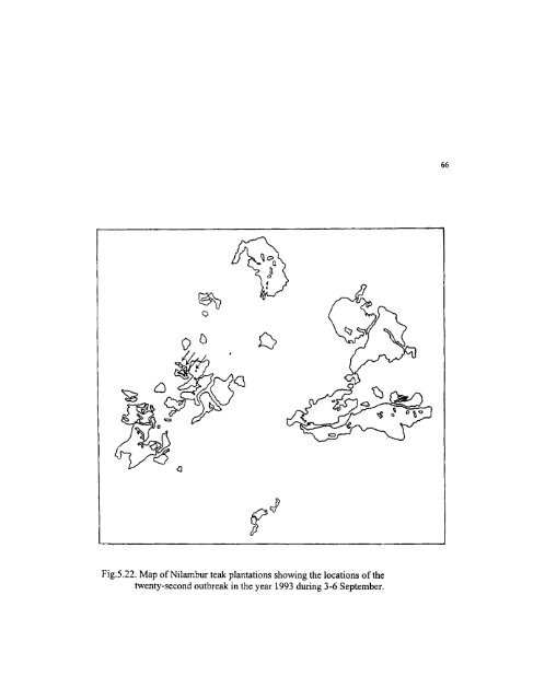 Spatial dynamics of teak defoliator (Hyblaea puera Cramer) - Cochin ...