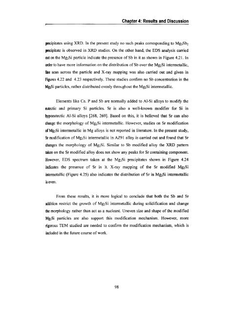 “Influence of Si, Sb and Sr Additions on the Microstructure ...