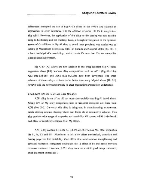 “Influence of Si, Sb and Sr Additions on the Microstructure ...