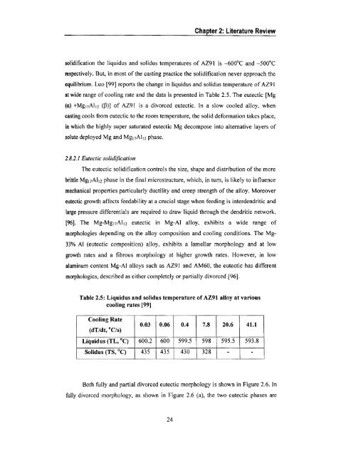 “Influence of Si, Sb and Sr Additions on the Microstructure ...