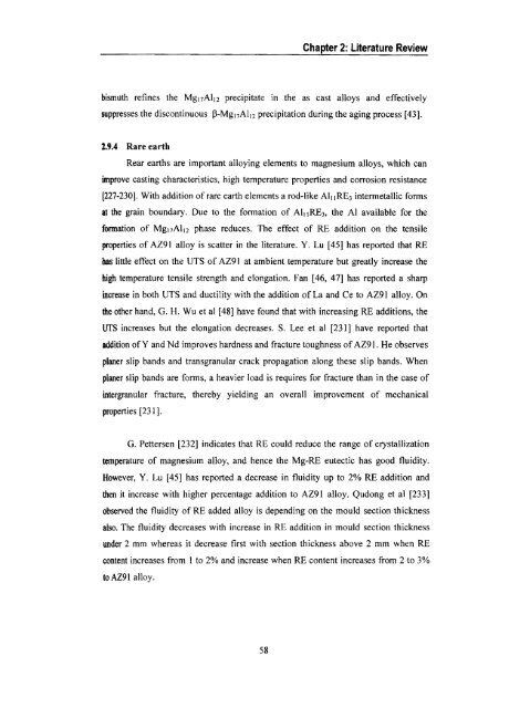 “Influence of Si, Sb and Sr Additions on the Microstructure ...