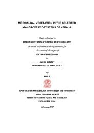 Ph.D Thesis.pdf - Dyuthi Home - Cochin University of Science and ...