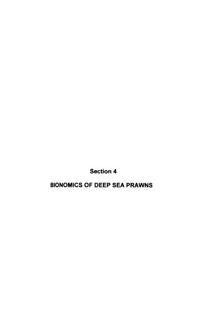 Systematics, Fishery, Resource Characteristics and Bionomics of ...