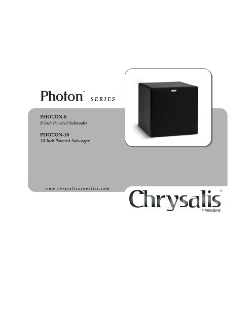 chrysalis subwoofer
