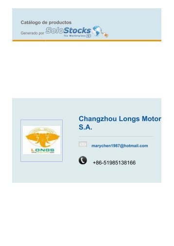 Changzhou Longs Motor S.A.